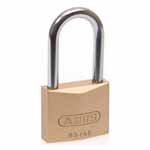 Abus 65 Series 40mm Brass Body 40mm Long Shackle Padlock 65/40HB40 484058 - Each