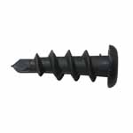BIS Rayvis 6mm Polyamide Black Fixing 6115553 300208 - Box 200