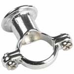 22mm Chrome Dual Purpose Pipe Clamp CC2207B 936404 - Each