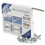 11mm x 10M Jubilee 1708 Multiband c/w 25 Housings & Screws 206021 - Each