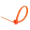 100mm x 2.5mm Orange Nylon Cable Tie 323145 - Pack 100