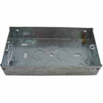 M25 2 Gang Switch and Socket Box 326021 - Each