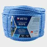 6mm x 220m Coil Blue Polypropylene Rope 214892 - Each