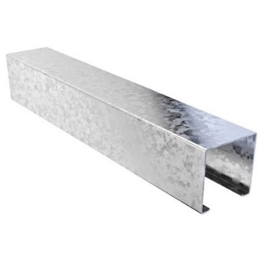 Picture of 50 x 50 x 3.66m Steel Lighting Trunking Pre Galv 338441