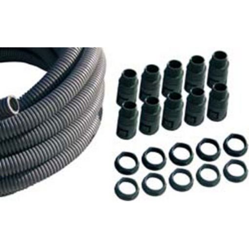 Picture of (10m Conduit & 10 Fittings) - M25 Grey Type PP Polypropylene IP54 Contractor Pack 933298