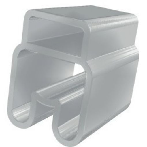 Picture of PM-03-N-HF 50322 15mm Clear PVC Holder for 4.0 - 10.0mm² Cable Cembre 933721