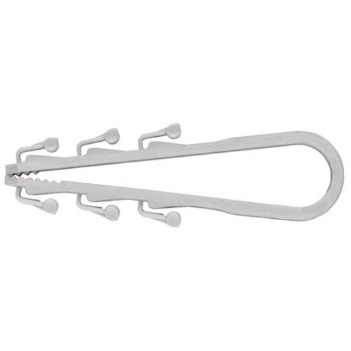 Picture of SF LS  8/28 Fischer Grey Cable Clips Part No.  58156 330860