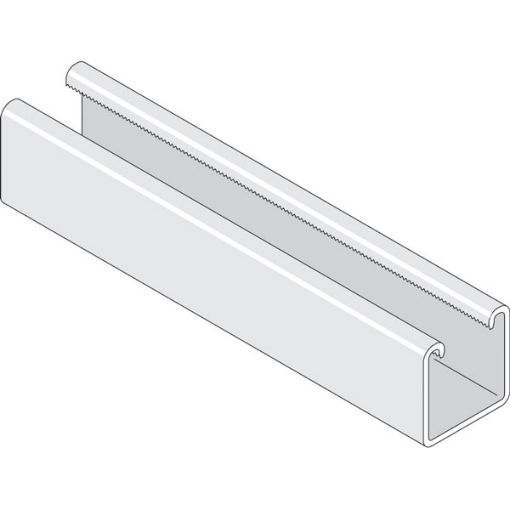Picture of P1000 - PLAIN 41mm x 41mm x 3m Channel 2.5mm ** Plain Oiled ** Unistrut 936562