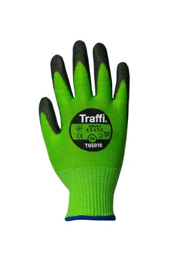 Picture of Traffiglove TG5010-09 Green Cut Level 5 Gloves Size 9 963710