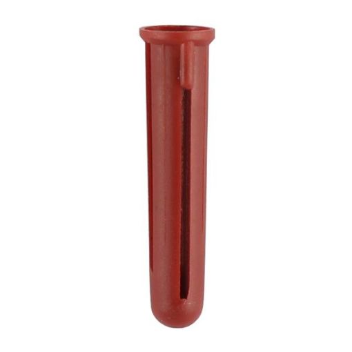 Picture of Red Plastic Wall Plugs 301002