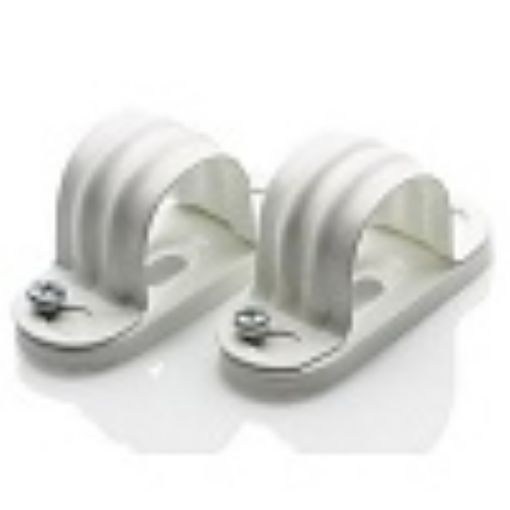 Picture of M25 White Steel Fire Safe Spacer Bar Saddle 940217